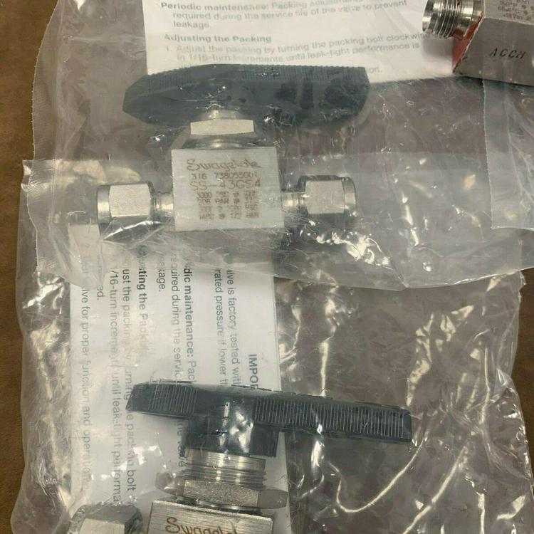 美國(guó)世偉洛克SS-43GVS4卡套球閥Swagelok兩通球閥現(xiàn)貨